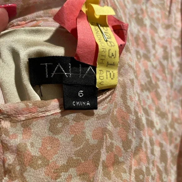 Pink/coral dress jacket set for spring - Picture 4 of 4